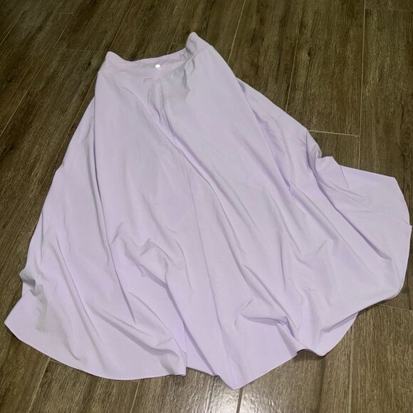 NWOT Halara breezeful high low skirt with shorts Size S purple lavender color - Picture 9 of 10
